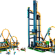 Image for article titled Lego Roller Coaster Launches Minifig Riders From a Three-Foot Tower Through Two Full Loops